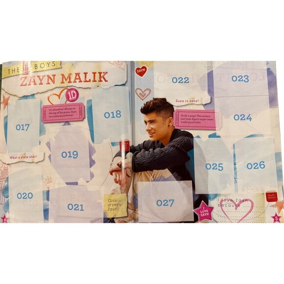 1D One Direction GROUP 10.5" x 9" Sticker Book w/Centerfold POSTER w/10 STICKERS - Picture 12 of 16